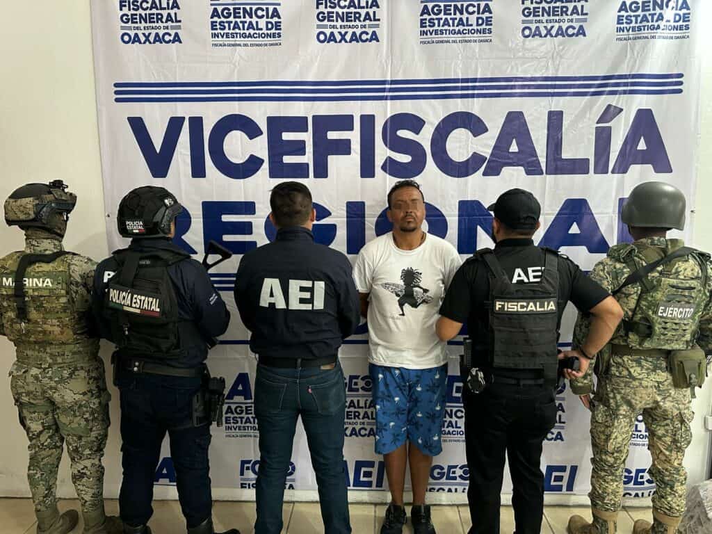 Captura AEI en Oaxaca a sujeto acusado de violar a una mujer y tratar quemarla en Juárez