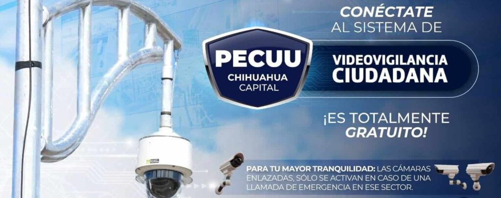 Invitan a comerciantes y particulares a enlazar sus cámaras a la Plataforma Escudo Chihuahua
