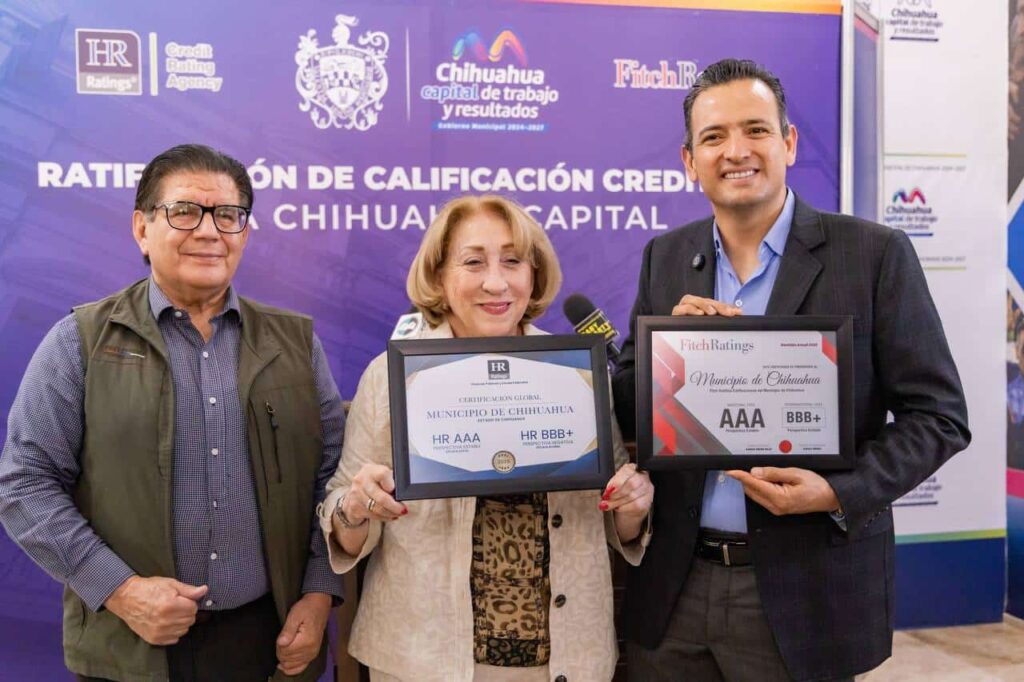 Obtiene Gobierno Municipal calificación crediticia AAA por finanzas sanas, sólidas y estables