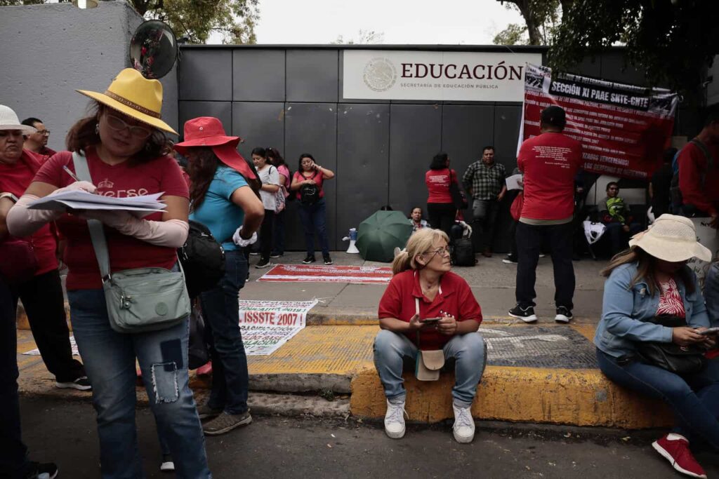 Sheinbaum ante protestas de la CNTE
